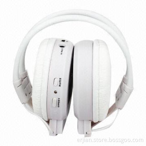 Fashionable Retractable SD Card Headphone with Rechargeable Battery